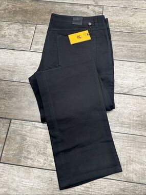 Enzo Tovare Black Men’s Jeans Soft Fabric - Classic Straight Fit NWT